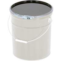 Couvercle de seau en acier avec levier verrouillable We Share Industrial Supply