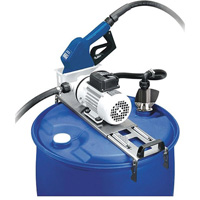 Ensemble de pompe pour baril Piusi Suzzarablue, Acier inoxydable, 9 gal./min We Share Industrial Supply