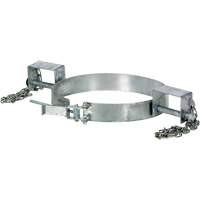 Tilting Drum Ring, 30 US Gal. (24.98 Imperial Gal.) Drum Size, 1200 lbs./544 kg Cap. We Share Industrial Supply