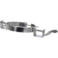 Tilting Drum Ring, 30 US Gal. (24.98 Imperial Gal.) Drum Size, 1200 lbs./544 kg Cap. We Share Industrial Supply