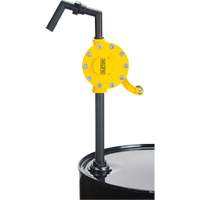 Rotary Type Drum Pump, Polypropylene, Fits 15 - 55 US Gal., 8 oz./Stroke We Share Industrial Supply