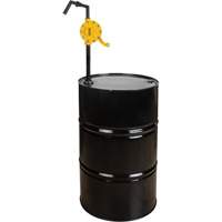 Rotary Type Drum Pump, Polypropylene, Fits 15 - 55 US Gal., 8 oz./Stroke We Share Industrial Supply