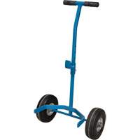 Chariot &agrave; cylindres, Roues Anticrevaison, Base de 15-1/2" W x 14-1/4" L, 600 lb We Share Industrial Supply