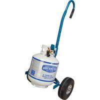 Chariot &agrave; cylindres, Roues Anticrevaison, Base de 15-1/2" W x 14-1/4" L, 600 lb We Share Industrial Supply