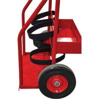 Chariot de prevention d'incendie pour travaux &agrave; chaud, Roues Semi-pneumatique, Base de 17,75" la x 8,9" lo, 100 lb We Share Industrial Supply