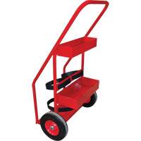 Chariot de prevention d'incendie pour travaux &agrave; chaud, Roues Semi-pneumatique, Base de 17,75" la x 8,9" lo, 100 lb We Share Industrial Supply