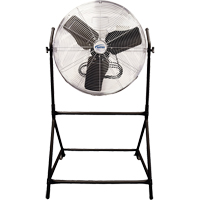 Roll-About Air Fan, Industrial, 3 Speed, 24" Diameter We Share Industrial Supply