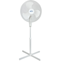 Oscillating Pedestal Fan, Commercial, 3 Speed, 18" Diameter We Share Industrial Supply