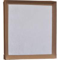 Filtre jetable, Boîte, 12" la x 2" p x 24" h We Share Industrial Supply