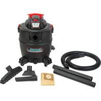 Aspirateur, Secs-humides, 6 CV, 16 gal. US (60,6 litres) We Share Industrial Supply
