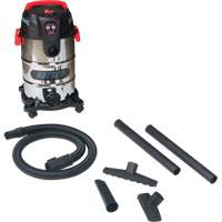 Aspirateur, Secs-humides, 6 CV, 8 gal. US (30,3 litres) We Share Industrial Supply