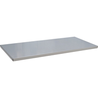 Armoires robustes &agrave; portes creuses - Tablette additionnelle, 38" x 17", Capacit&eacute; de 500 lb, Acier, Gris We Share Industrial Supply