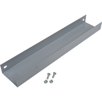 Armoires robustes &agrave; portes creuses - Tablette additionnelle, 18" x 6", Capacit&eacute; de 35 lb, Acier, Gris We Share Industrial Supply
