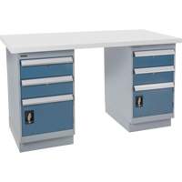 &eacute;tabli pr&eacute;conçu, 72" la x 30" p x 34" h, Capacit&eacute; 2500 lb We Share Industrial Supply