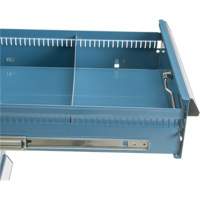 Three-Drawer Pedestal Workbench, 18" W x 21" D x 28" H We Share Industrial Supply