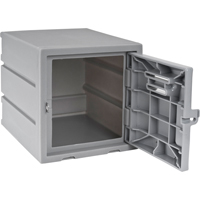 Casier, 12" x 15" x 12", Gris, Assembl&eacute; We Share Industrial Supply