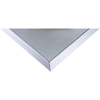 304 Stainless Steel Wood-Filled Workbench Tops, 24" D x 48" W, 1-3/4" Thick We Share Industrial Supply
