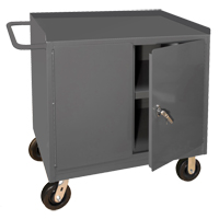 Armoire d'&eacute;tabli mobile, Acier Surface We Share Industrial Supply
