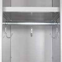 Coat Rod for Clean Line Lockers We Share Industrial Supply