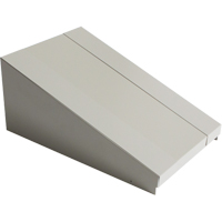 All-Welded Concorde - Heavy-Duty Lockers Sloping Top, 1 Bank, 18" D x 12" W x 6" H, Grey, Steel We Share Industrial Supply