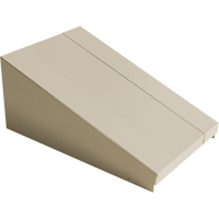 All-Welded Concorde - Heavy-Duty Lockers Sloping Top, 1 Bank, 18" D x 12" W x 6" H, Beige, Steel We Share Industrial Supply