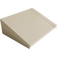 All-Welded Concorde - Heavy-Duty Lockers Sloping Top, 2 Bank, 18" D x 24" W x 6" H, Beige, Steel We Share Industrial Supply