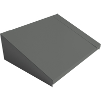 All-Welded Concorde - Heavy-Duty Lockers Sloping Top, 2 Bank, 18" D x 24" W x 6" H, Steel We Share Industrial Supply