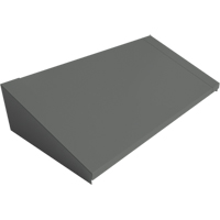 All-Welded Concorde - Heavy-Duty Lockers Sloping Top, 3 Bank, 18" D x 36" W x 6" H, Steel We Share Industrial Supply