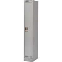 Lockers, 12" x 18" x 76", Steel, Grey, Knocked Down We Share Industrial Supply
