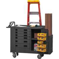 Postes de travail mobiles et robustes, Acier Surface We Share Industrial Supply