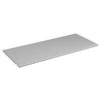 Tablette additionnelle pour armoire, 36" x 18", Capacit&eacute; de 200 lb, Acier, Gris p&acirc;le We Share Industrial Supply