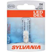 194 Mini-ampoule automobile, DEL, 0,5 W/12,8 W, Blanc We Share Industrial Supply