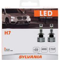 Ampoule pour feu avant H7, DEL, 13,2 W/17 W, Blanc We Share Industrial Supply