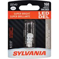 168 Mini-ampoule automobile Zevo, DEL, 0,7 W, Blanc We Share Industrial Supply