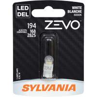 195 Mini-ampoule automobile Zevo, DEL, 0,7 W, Blanc We Share Industrial Supply