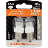 1156 Mini-ampoule automobile Zevo, DEL, 1,7 W, Blanc We Share Industrial Supply