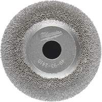 Meule &agrave; polir &agrave; contour &eacute;vas&eacute; 2" pour ponceuse pour pneus &agrave; basse vitesse M12 Fuel We Share Industrial Supply
