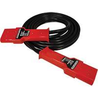 Heavy-Duty Dual Plug-In Cable, 1 AWG, 12' Cable We Share Industrial Supply