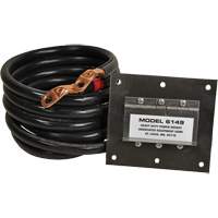 Heavy-Duty Plug-In Polarized Stainless Steel Socket Panel, 1 AWG, 5' Cable We Share Industrial Supply