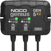 Chargeur de batterie embarqu&eacute; &agrave; 2 sorties de 10 amp&egrave;res Gen5X2 Genius We Share Industrial Supply