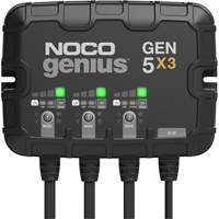 Chargeur de batterie embarqu&eacute; &agrave; 3 sorties de 15 amp&egrave;res Gen5X3 Genius We Share Industrial Supply