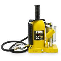 Cric-bouteille de s&eacute;rie Pro, 20 tonne(s), Air comprim&eacute;/hydraulique, 20" Hauteur &eacute;lev&eacute;e We Share Industrial Supply