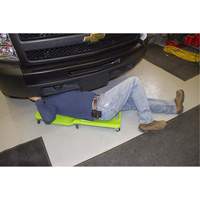 Neon Green Low Profile Plastic Creeper We Share Industrial Supply