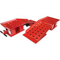 Pair of Truck Ramps, 20000 lbs. Capacity, 48-1/4" L, 12-5/8" W, 9" H We Share Industrial Supply