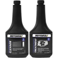 Trousse &agrave; 2 &eacute;tapes CoolantClean MotorVac, Bouteille We Share Industrial Supply