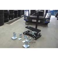 Cric de service de plancher, 14 tonne(s) Capacit&eacute;, 8-1/4" Abaiss&eacute;e, 20" &eacute;lev&eacute;e, Air comprim&eacute;/hydraulique We Share Industrial Supply