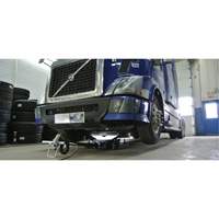 Cric de service de plancher, 14 tonne(s) Capacit&eacute;, 8-1/4" Abaiss&eacute;e, 20" &eacute;lev&eacute;e, Air comprim&eacute;/hydraulique We Share Industrial Supply