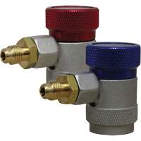 1/4” FL-M x 16 High Side Manual R134a Safety Lock Coupler We Share Industrial Supply