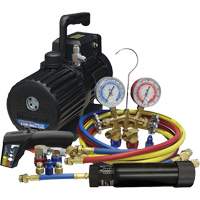Ensemble combin&eacute; d&eacute;vacuation et de chargement pour R134a/R1234yf? We Share Industrial Supply