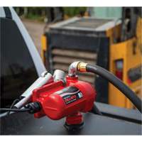 Pompe de transfert de carburant 12 V CC avec pistolet We Share Industrial Supply